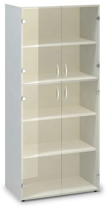 Dulap înalt ProOffice 80 x 45,8 x 178 cm, alb