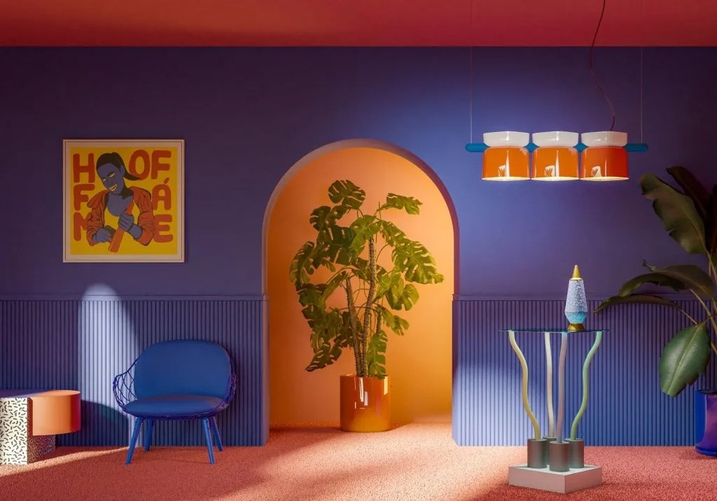 Lustra suspendata din ceramica design italian Yakitori