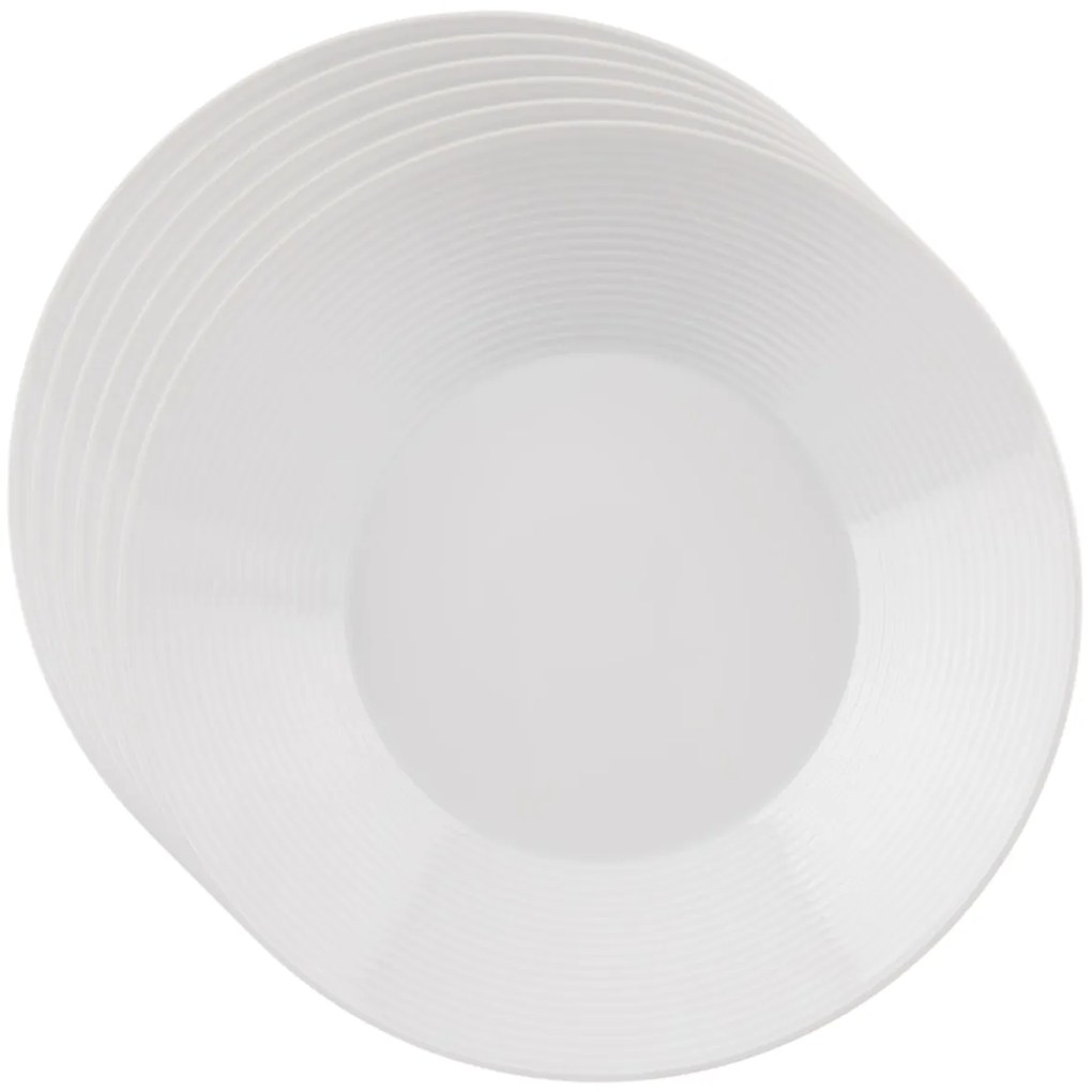 Orion Set de farfurii adânci din porțelan Monaline 6 buc, 22 cm
