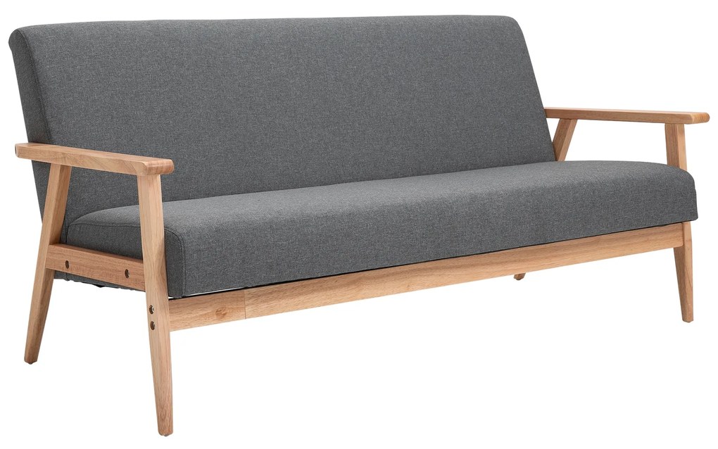HomCom canapea cu 3 locuri, moderna, 154.5 x 68 x 73 cm | AOSOM RO