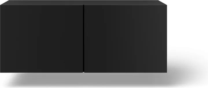 Comodă TV Lila montat pe perete TV – 100x40x41 cm – Negru