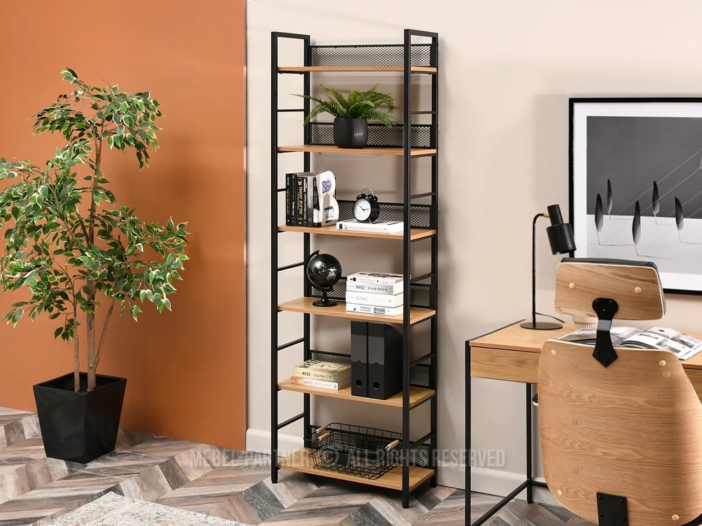 Raft Danube C (stejar + negru). Promo -6%. 1111337