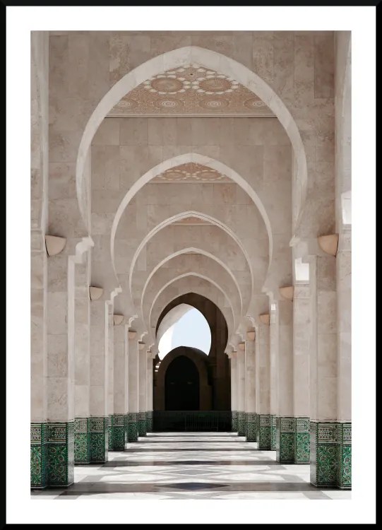 Poster Marrakesh arches