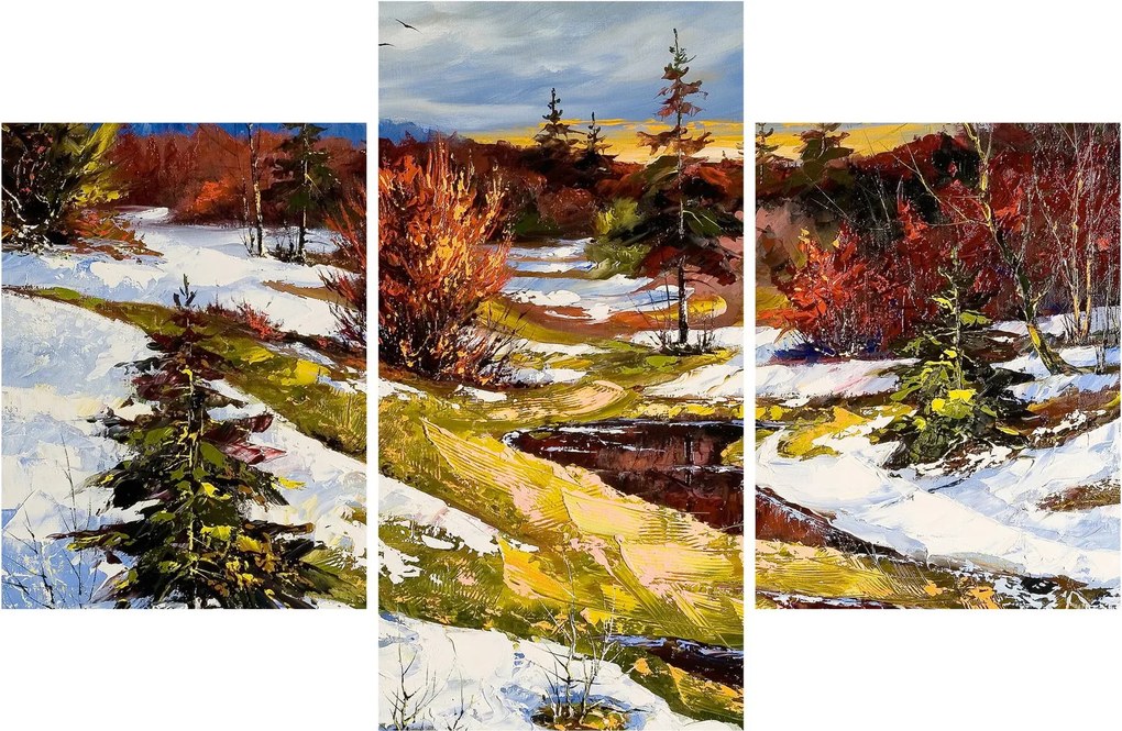 Tablou - Sosirea primăverii (90x60 cm)