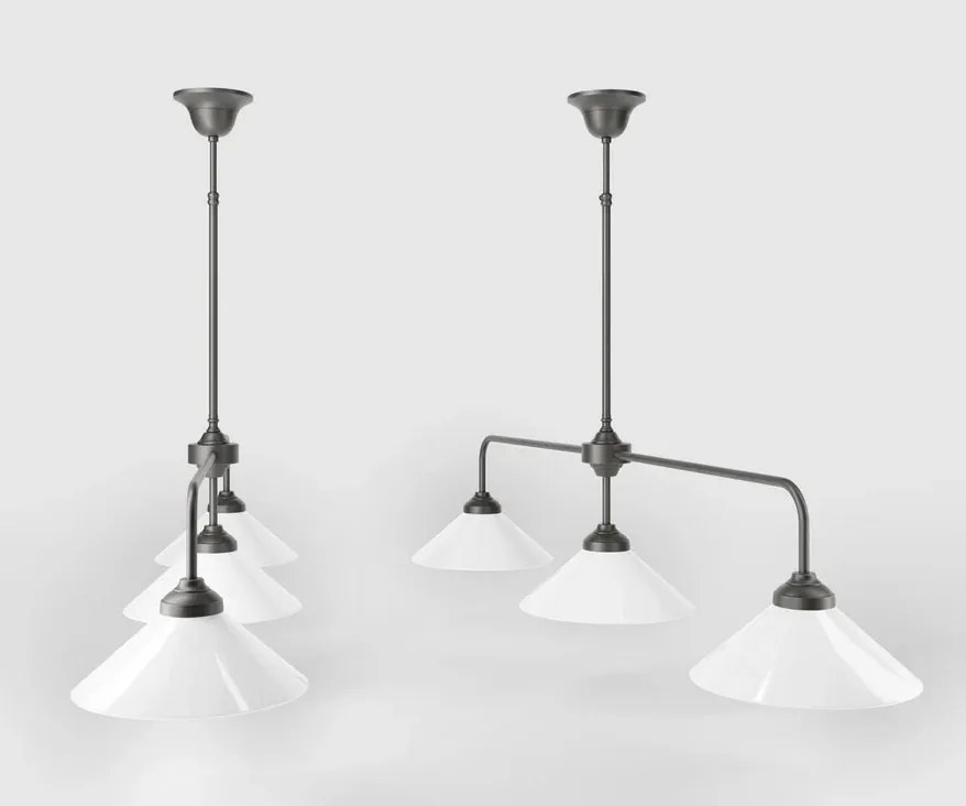 Lustra din alama cu inaltime reglabila Sofia 3L