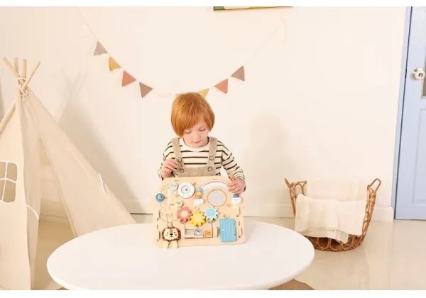 Tablă de activități 2Kids Toys Casa leului