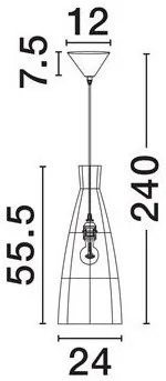 Lustra, Pendul Boho Style, Design Organic, NIRO