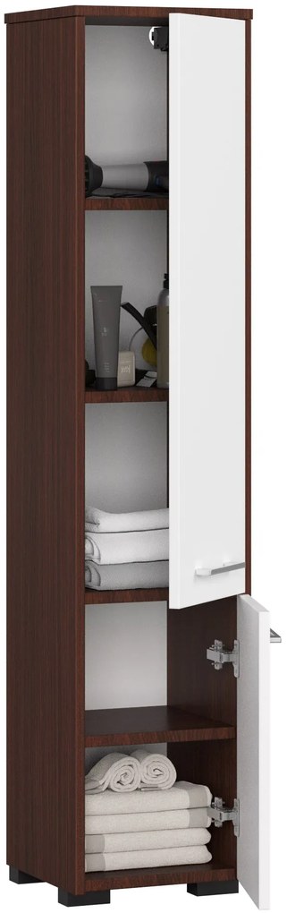 Dulap de baie Farid TYP4 (wenge + Alb). 1069767
