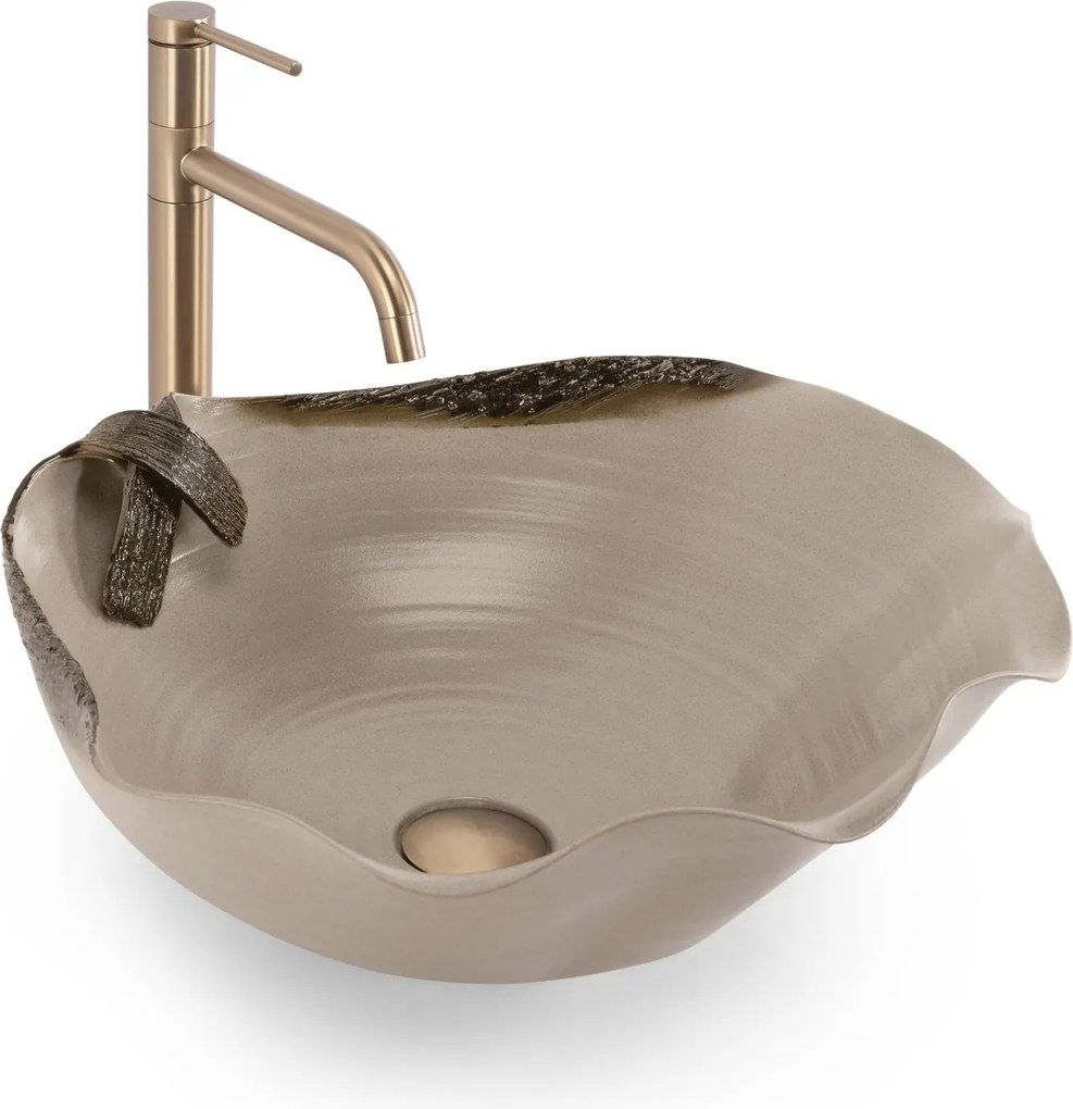 Lavoar ceramic pentru blat REA HM-22 Handmade ART
