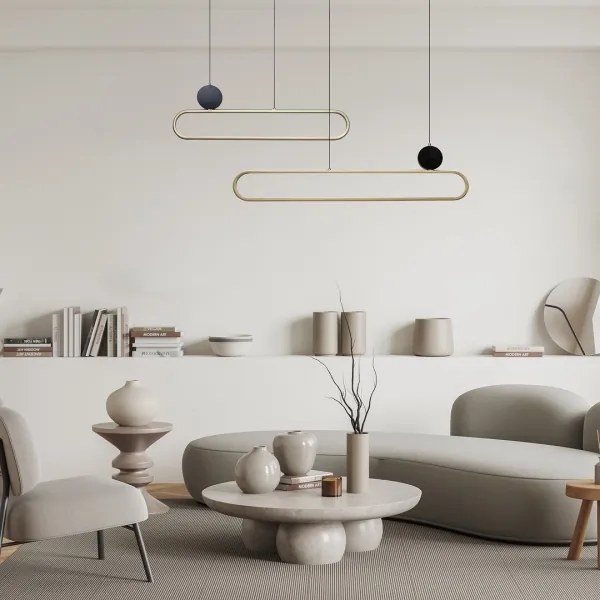 Lustră LED pe cablu Rabalux 72268 CIRCADO 2xLED/24W/230V 3000K