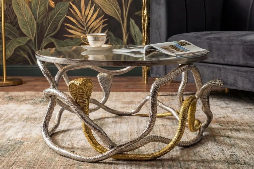 Masuta de cafea extravaganta COBRA 70cm