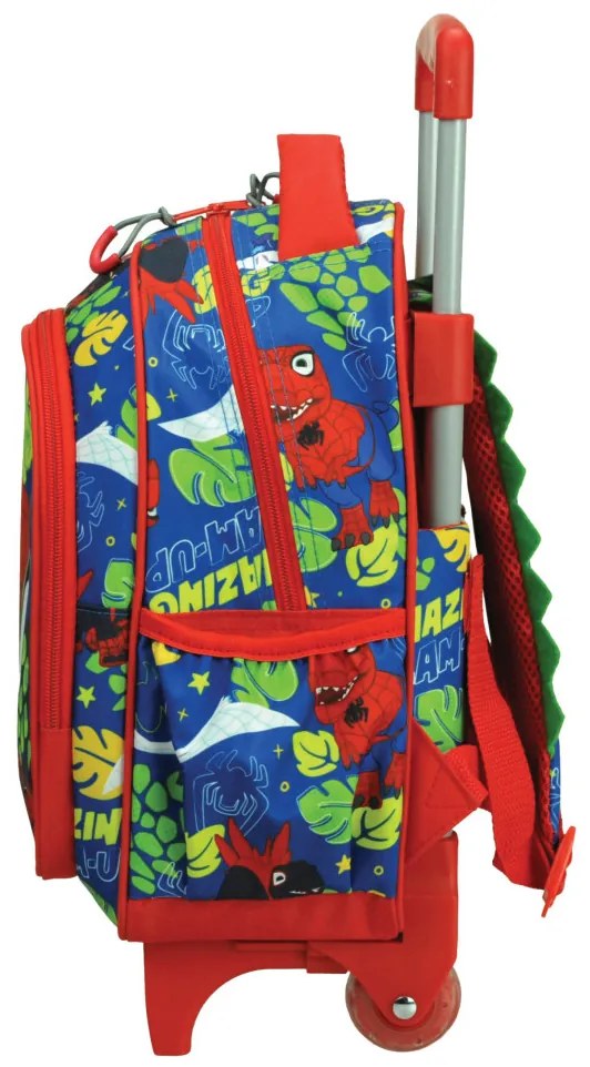 Omul Păianjen Spidey Dino-Webs rucsac grădiniță rulant, geantă 30 cm