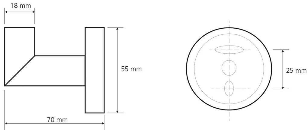 SAPHO XR208 X-Round cârlig, argintiu
