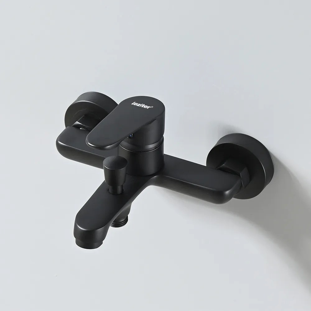 Robinet de umplere a căzii de baie Colly negru