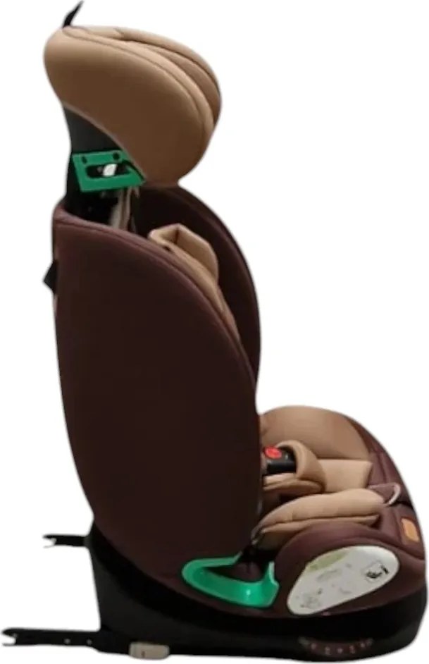Scaun Auto cu Isofix Baby Care™ HD18, Cu rotire 360 grade, Omologare R-129 i-Size, 0-36 kg, Tetiera reglabila, Transformabil in scoica auto, Sistem