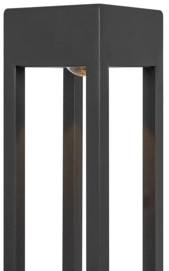 Stalp LED pentru iluminat exterior IP65 Elbe grafit H-100cm