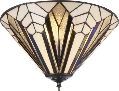 Endon 112191 - Plafonieră Tiffany ASTORIA 2xE27/60W/230V, Ø 40 cm