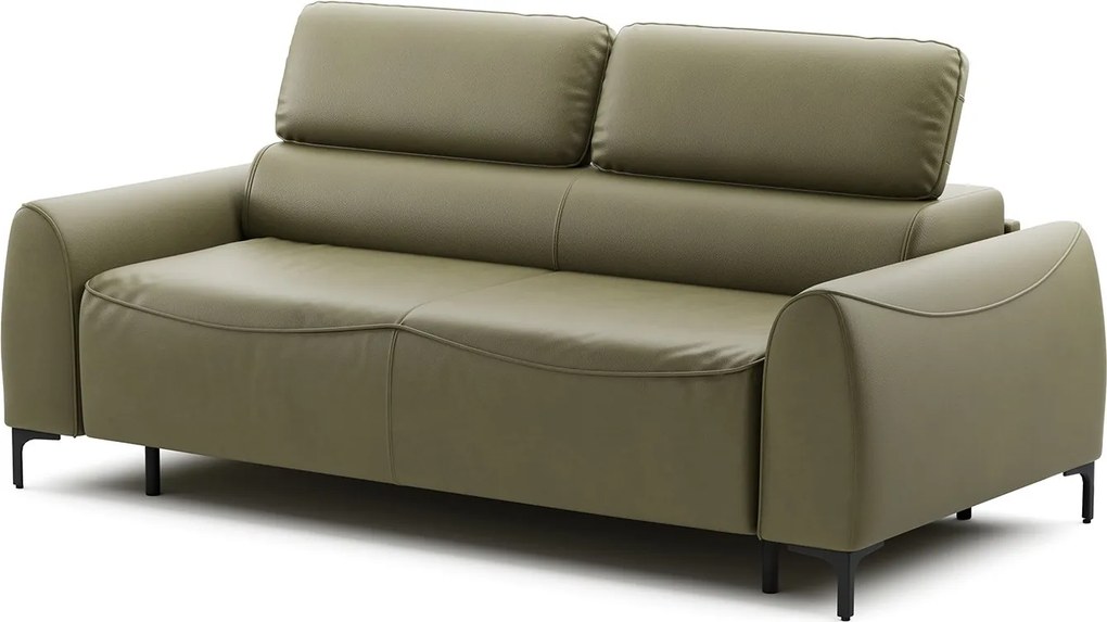 Canapea lemn masiv Monza Extensibila –96 cm, 208 × 101 × 82 cm