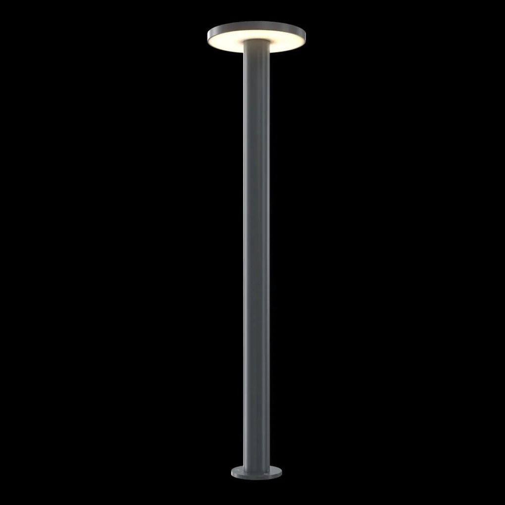 Stalp LED mediu pentru iluminat exterior IP65 Wald grafit, H-80cm