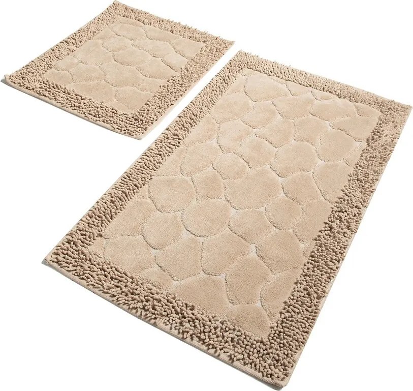 Set covorase de baie, L'essentiel Maison, Stone, Multicolor