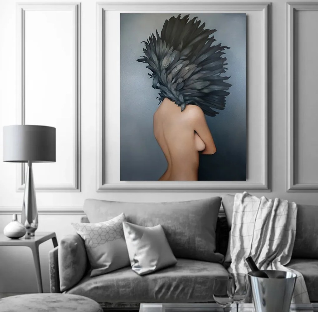 Tablou canvas Hide Nudity 120x80 cm