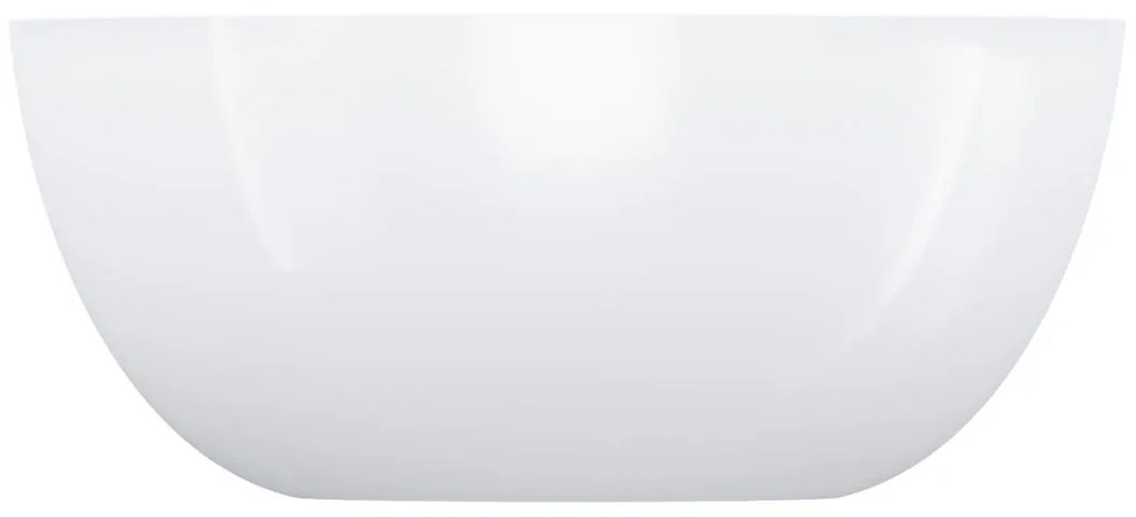 Omnires Shell M+ lavoar 35x35 cm rotund sub blat alb SHELL350UNBP