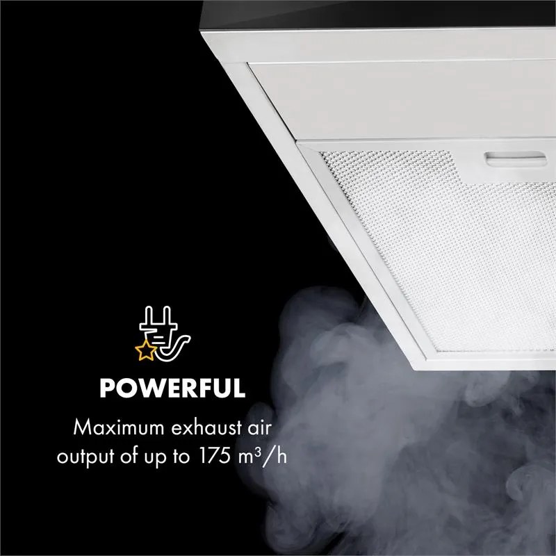 Contempo Neo, hota de bucătărie subcounter 60cm, 175m³ / h, LED, din oțel inoxidabil acrilic