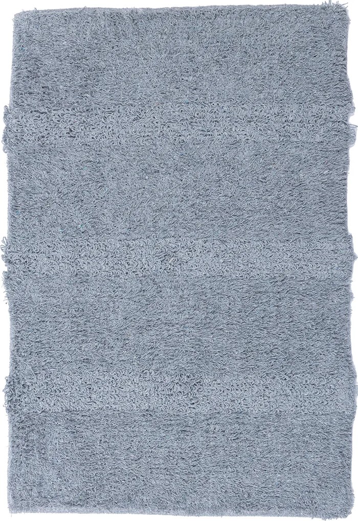 Covoras Baie Nosce, Bumbac, Gri, 40x60 cm