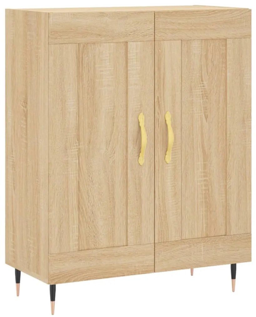 830175 vidaXL Servantă, stejar sonoma, 69,5x34x90 cm, lemn compozit