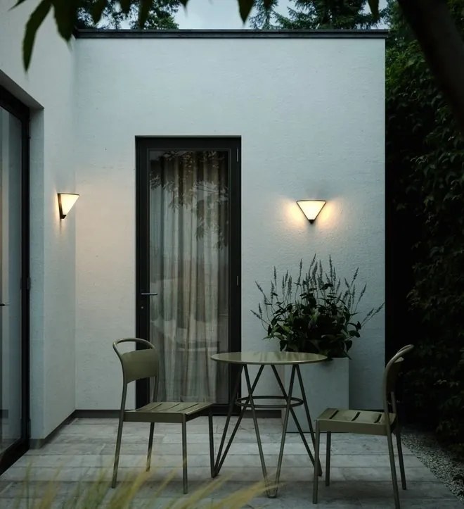Aplica de perete exterior IP44 iluminat arhitectural Noorstad
