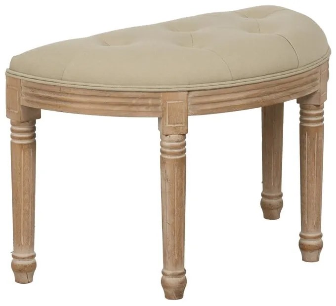 Bancă bej/în culoare naturală Royal – Ixia