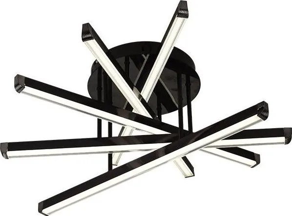 Lustră LED dimabilă aplicată LED/75W/230V 3000-6500K + telecomandă