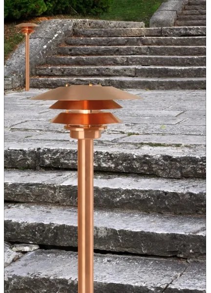 Nordlux - Lampă de exterior VENO 1xE27/60W/230V IP54 cupru