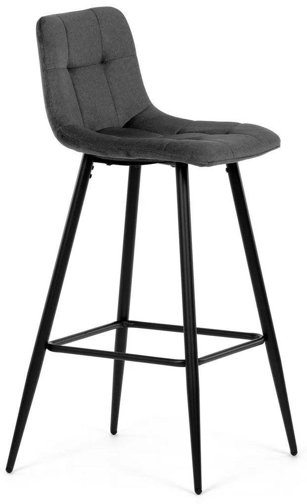 Set de scaune de bar B-X7015 GREY2, 4 buc