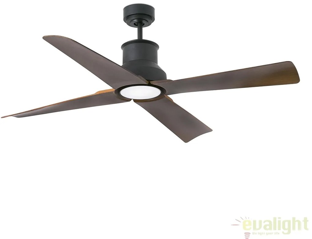 Ventilator cu telecomanda IP44 WINCHE maro 33481