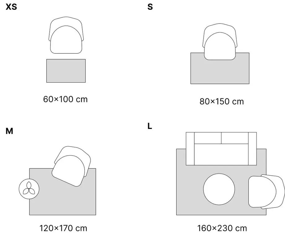 Covor bej țesut manual din bumbac 120x170 cm Reimagine – Universal