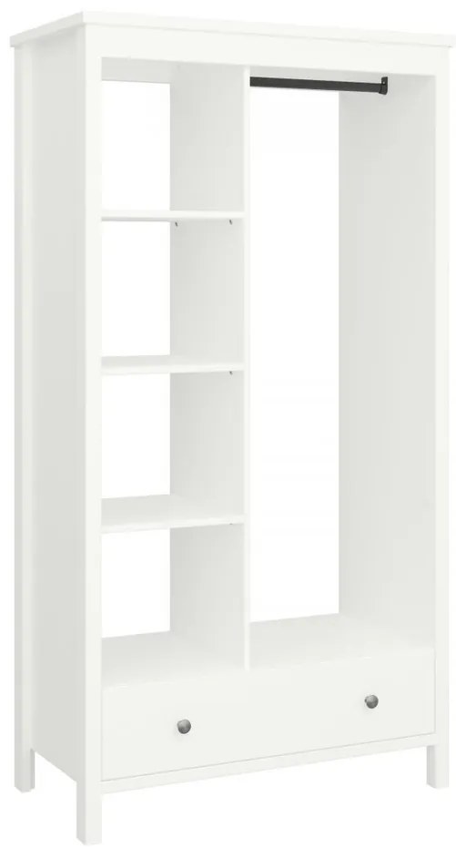 Dulap pentru haine Tuan deschis, alb