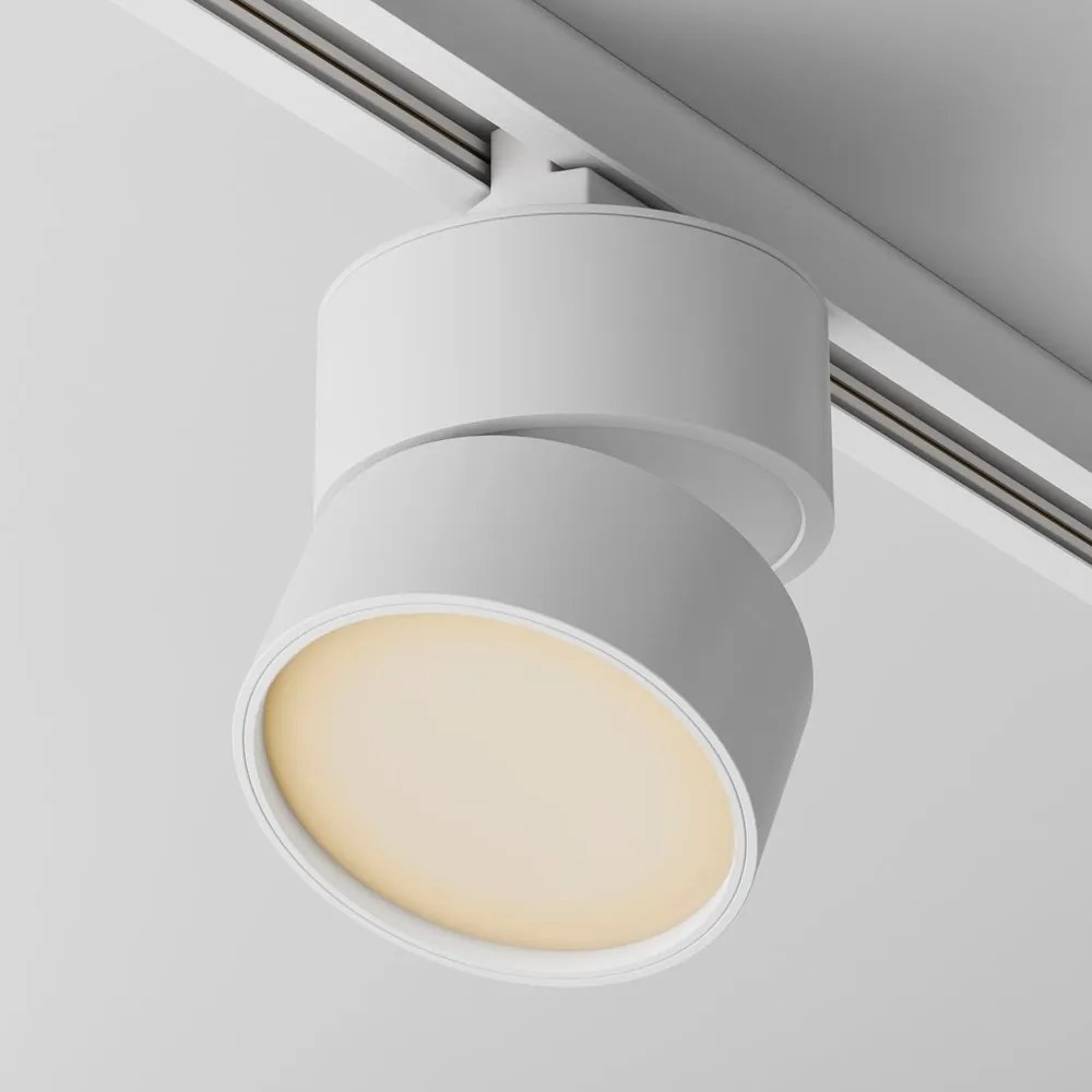 Spot LED, accesoriu pentru sinele monofazate Unity, ONDA 2700K alb