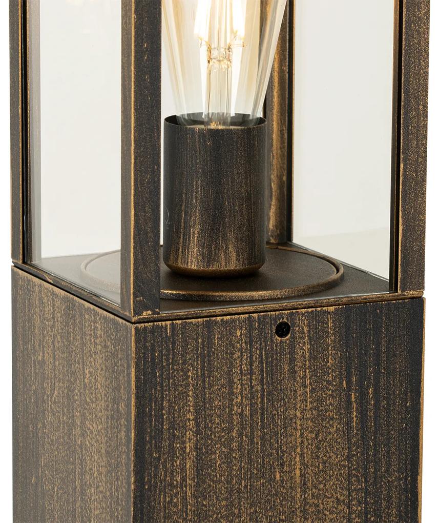 Lampa de exterior vintage in picioare auriu antic 80 cm IP44 - Charlois