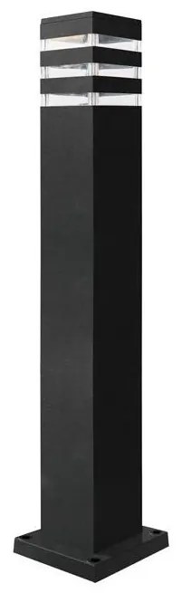 Lampă exterior TEKSAS 1xE27/12W/230V IP44, 74 cm, antracit