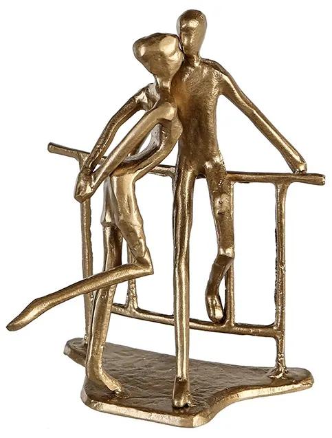 Figurina ROMANCE, metal, 17X13X10 cm