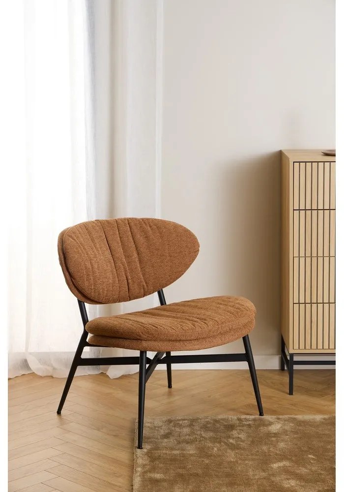 Fotoliu portocaliu Burma – Actona