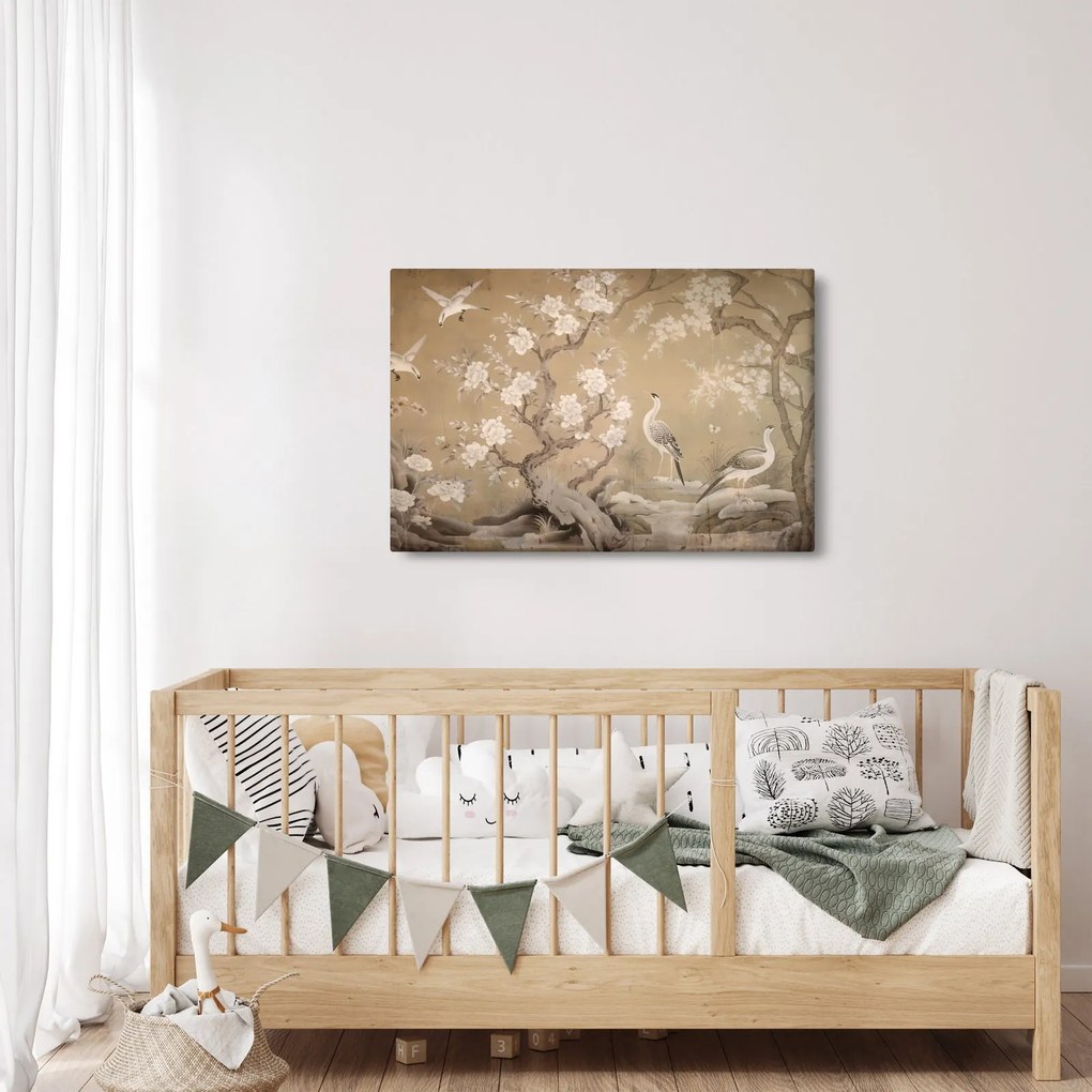 Tablou - Desen animat peisaj japonez (90x60 cm)