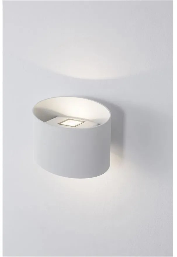 Aplica LED moderna de exterior cu iluminat ambiental up/down IP54 CHEZ II