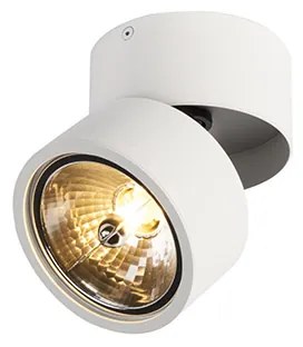Spotlight modern alb rotund reglabil - Go Nine