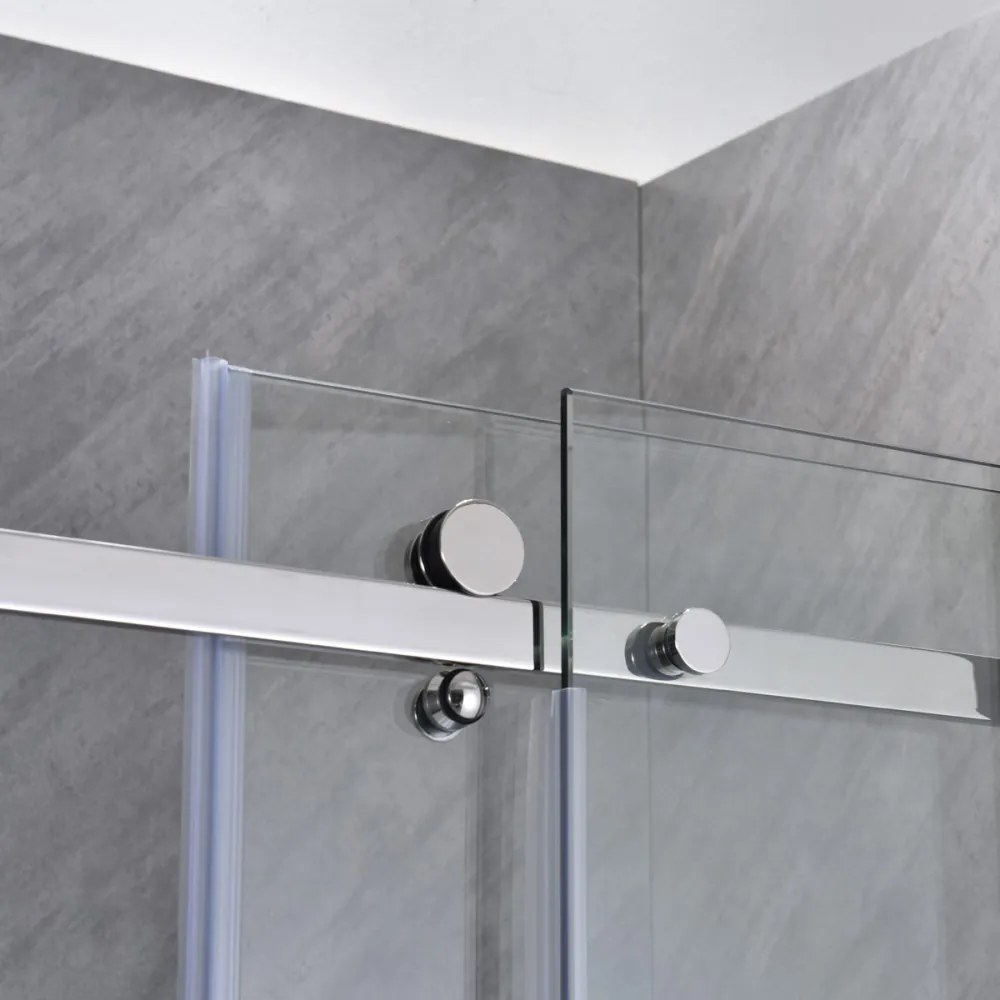 Cabină de duș asimetrică Bold-in 80x100 cm