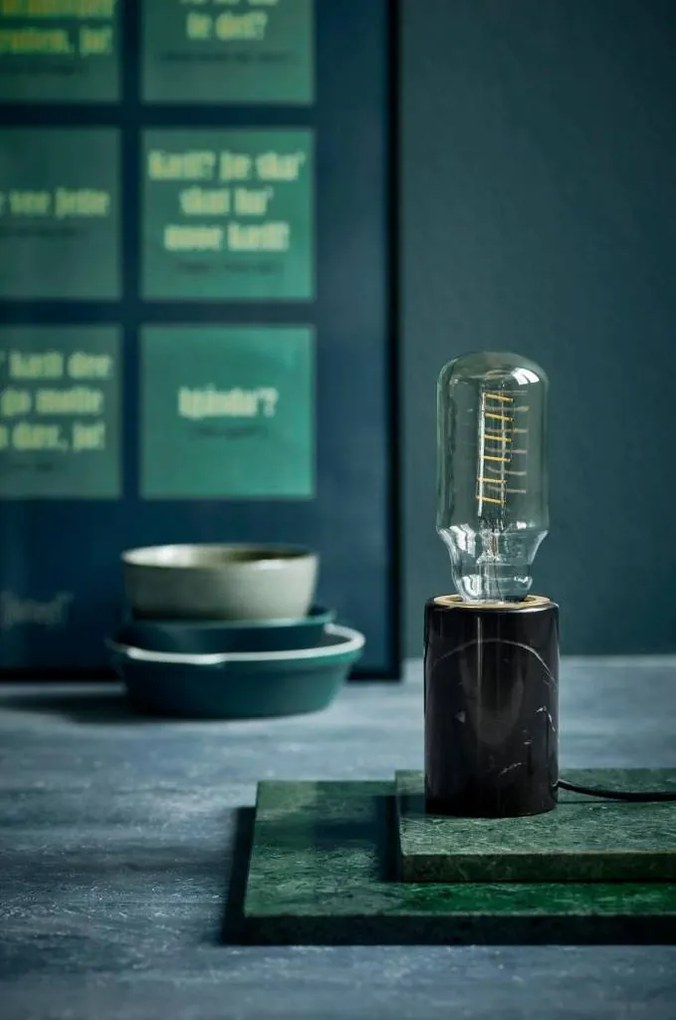 Veioza design decorativ Siv, negru 45875003 NL