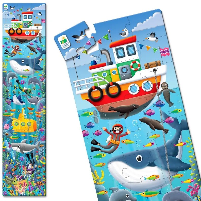 PUZZLE LUNG DE PODEA - LUMEA SUBACVATICA - THE LEARNING JOURNEY (TLJ434734)