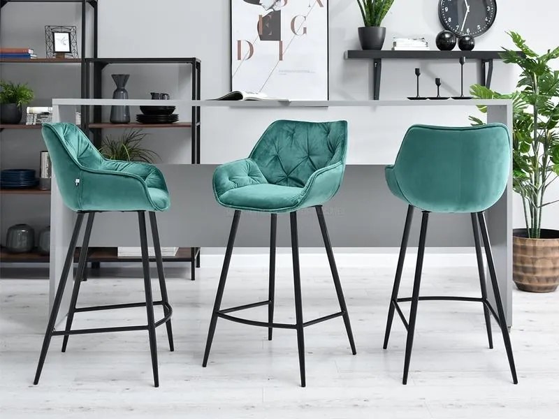 Scaun Lars (verde + negru). 1110720