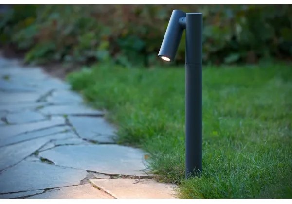 Lampă LED de exterior Lucide 27895/05/29 TATUM LED/5W/230V IP65 43 cm antracit